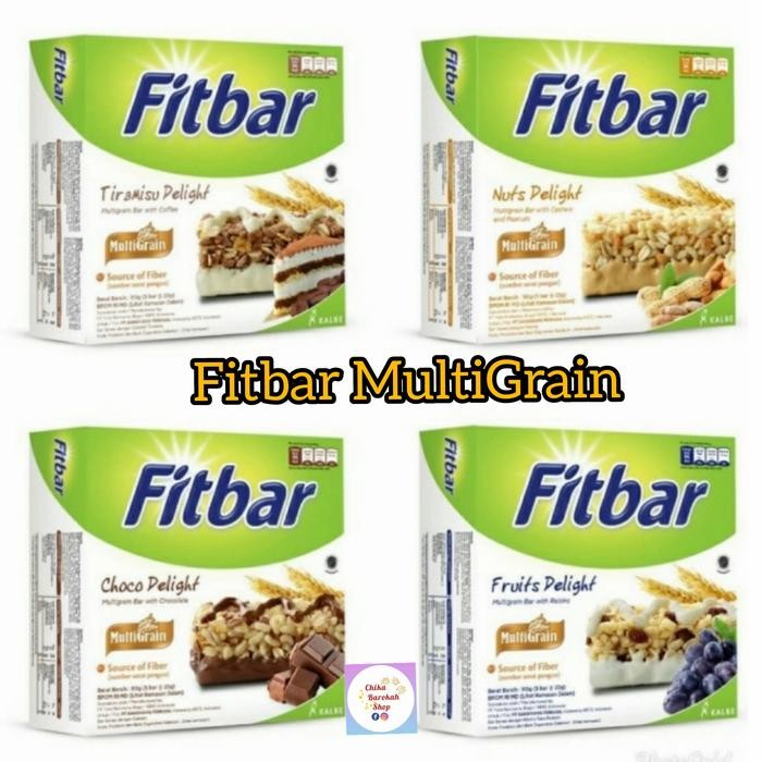 

PastikanTerjaminMutunya- Fitbar MultiGrain 1Box isi 12pc @22gr