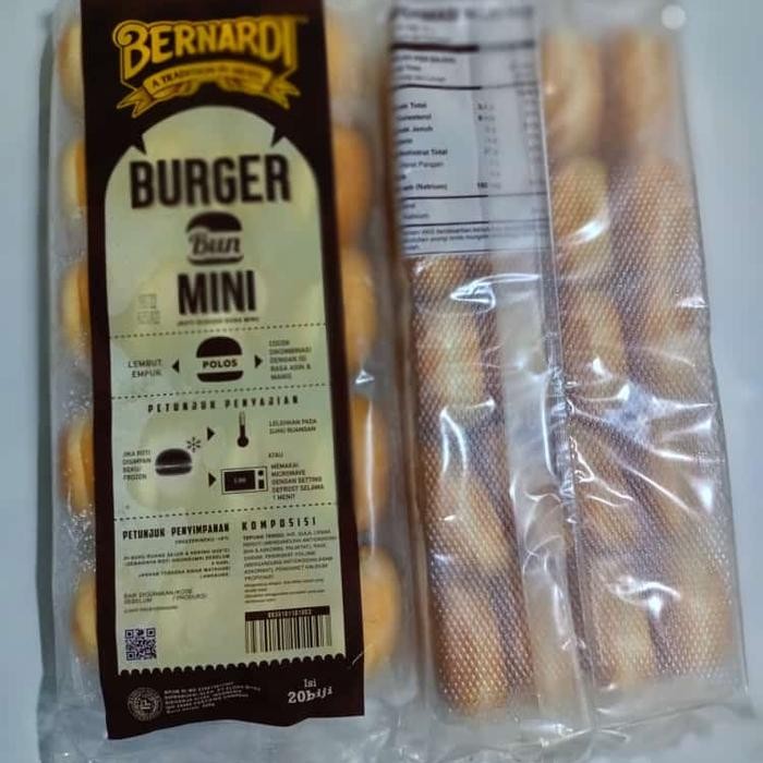 

PastikanTerjaminMutunya- Roti Burger Bernadi Isi 20