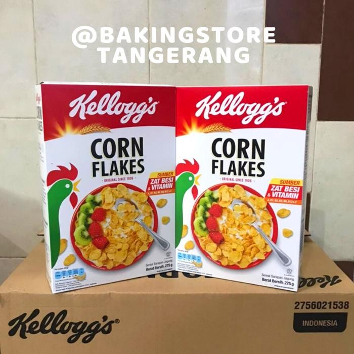 

PastikanTerjaminMutunya- Sereal Kellogs Corn Flakes 275 gram