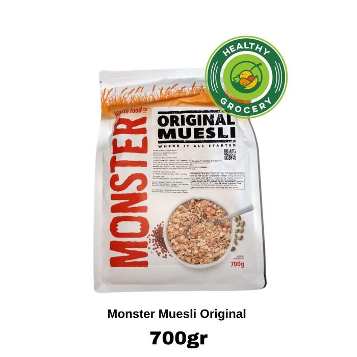 

PastikanTerjaminMutunya- Monster Muesli Oatmeal 700gr sports tropical high fibre