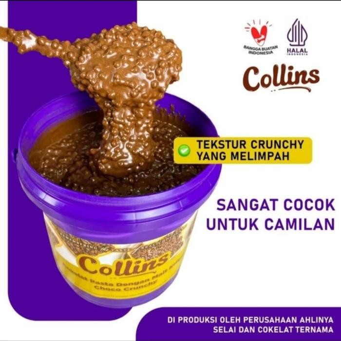 

PastikanTerjaminMutunya- Collins Choco Crunchy 1 Kg Cokelat Malt Krispy Chocolate Crispy