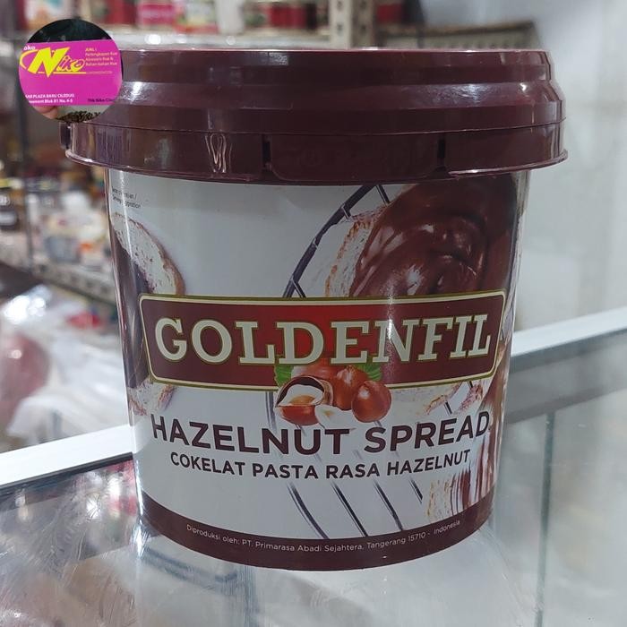 

PastikanTerjaminMutunya- goldenfil hazelnut spread 1 kg khusus grab dan gojek