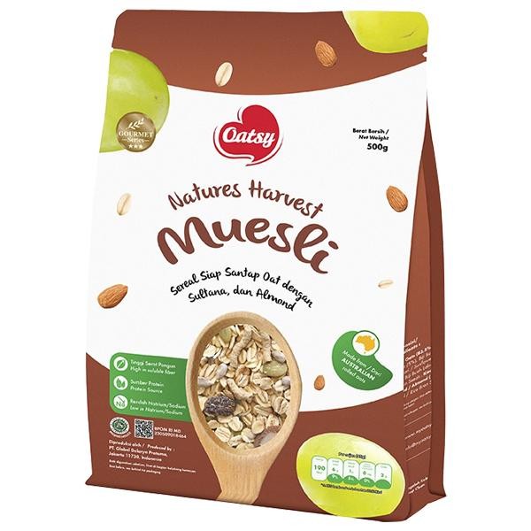 

PastikanTerjaminMutunya- Oatsy Natures Harvest Muesli 500 g