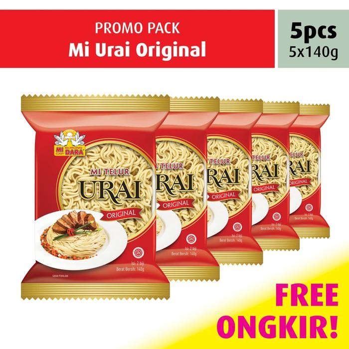 

PastikanTerjaminMutunya- Mi Urai Original Promo Pack (5pcs)