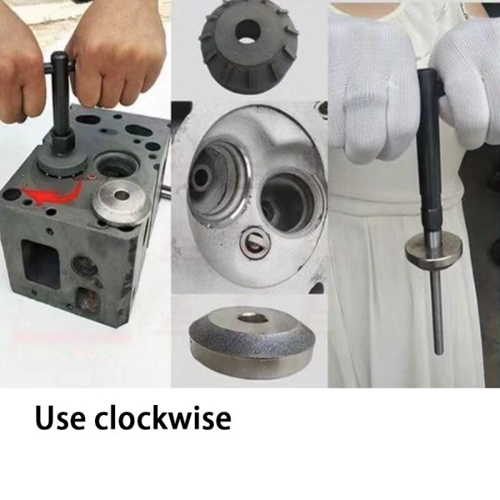 Valve Seat Reamer Cutter Valve Setting Klep Valve Seat Cutter Motor