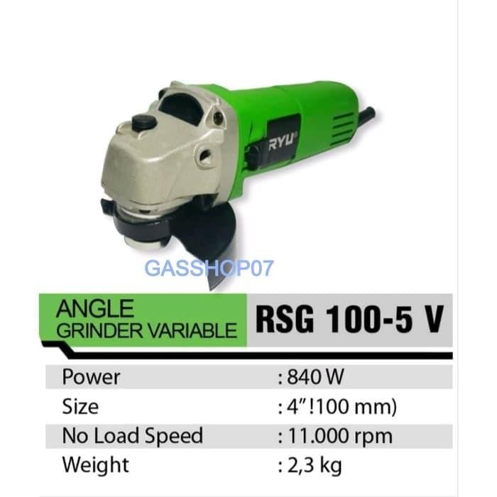 Mesin Gerinda Tangan RYU RSG 100-5 V