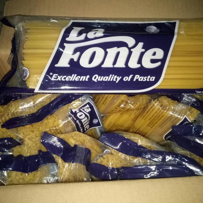 

PastikanTerjaminMutunya- FETTUCINI LA FONTE / Long 750Gr