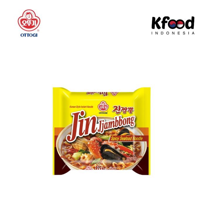 

PastikanTerjaminMutunya- Ottogi Jin JJambbong Ramen 130gr Mie Korea Rasa Seafood