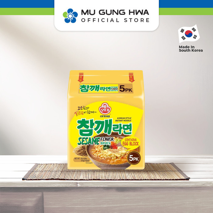 

SemuAReadyYaB0Zq- Ottogi Sesame Ramen - 115g/5pcs