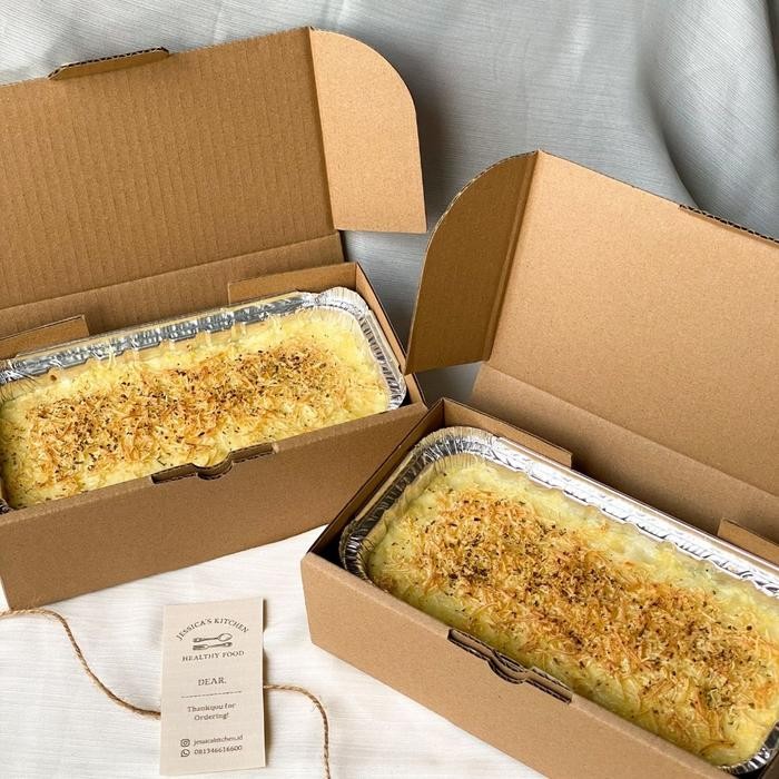 

SemuAReadyYaB0Zq- Jessica's Kitchen Macaroni Schotel / Macaroni Panggang - Medium Size