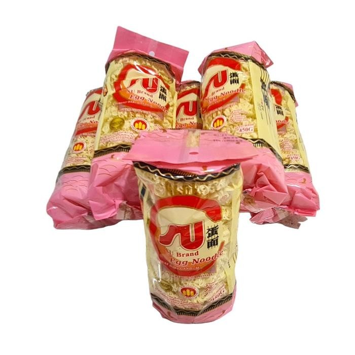 

SemuAReadyYaB0Zq- Mie Mi Mee kering telur Egg noodle bulat keriting instan SU Brand 450Gr 450 gram