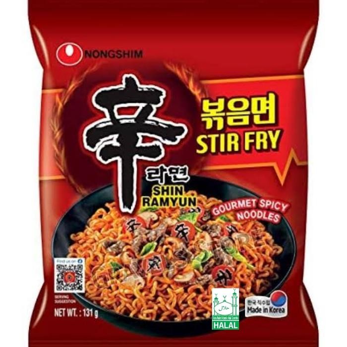 

SemuAReadyYaB0Zq- [Logo HALAL] Nongshim Shin Ramyun - Stir Fry Noodle / Stir Fried Korea
