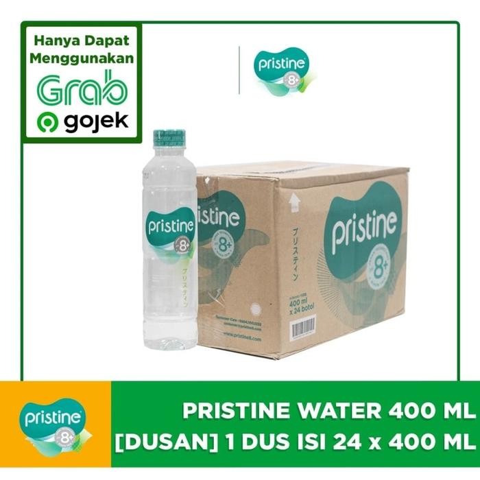 

SemuAReadyYaB0Zq- Pristine Water 8+ [Dus/Karton] 24 x 400 ml GRAB/GOSEND ONLY