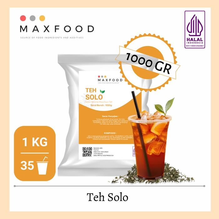 

BnyKpilihAnSkrG- Maxfood - Bubuk Minuman Teh Solo 1 KG