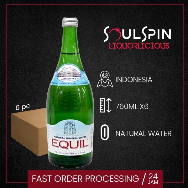 

BnyKpilihAnSkrG- Equil Natural Mineral Water 760ml [ dus isi 6 botol ]