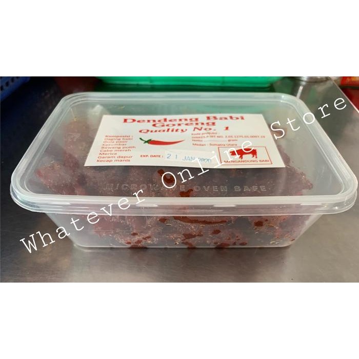 

BnyKBonusBelidiMari- Dendeng babi goreng / dendeng babi medan