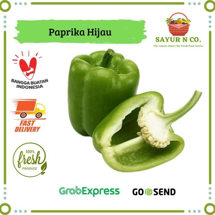 

BnyKBonusBelidiMari- Paprika Hijau Segar 1 kg