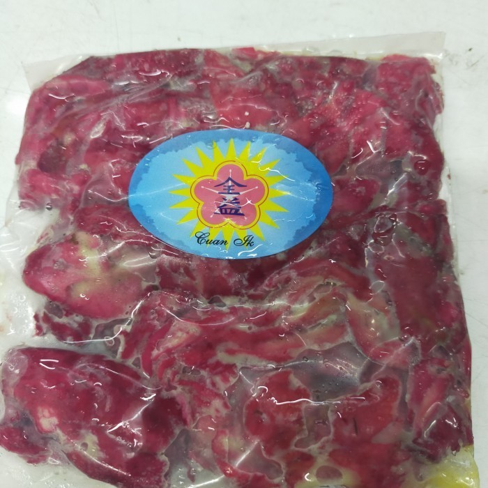 

BnyKBonusBelidiMari- Chasio vegan / Daging Merah Vegetarian QUAN YI 350gr