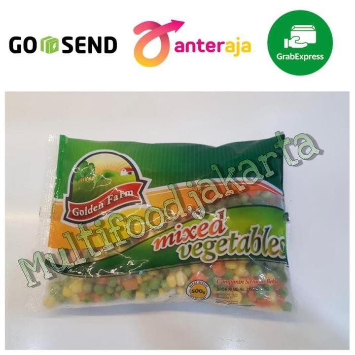 

BnyKBonusBelidiMari- SAYURAN BEKU/MIXED VEGETABLES GOLDEN FARM 500GR