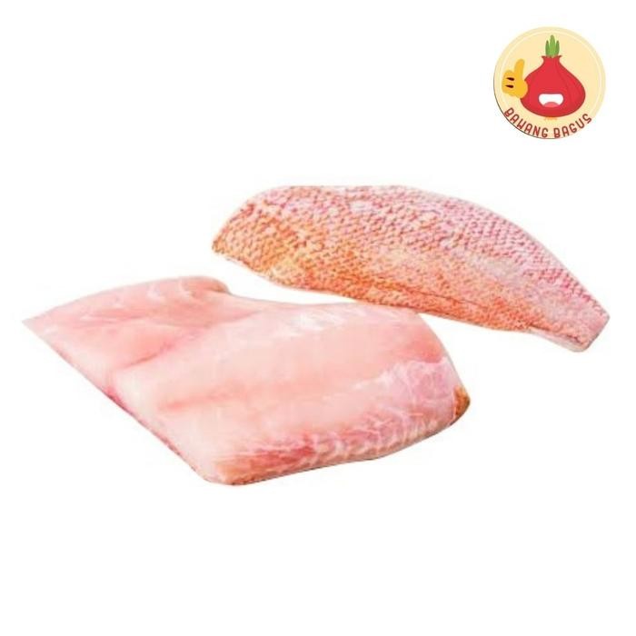 

PastiFreShNya- IKAN KAKAP MERAH FILLET 1kg/IKAN KAKAP MERAH SEGAR/IKAN FILLET