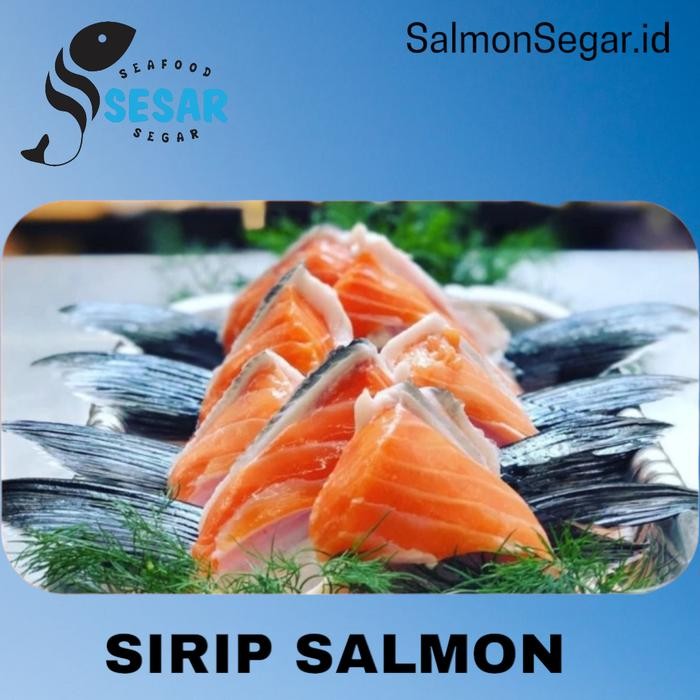 

PastiFreShNya- sirip salmon fin - sirip salmon segar 500gr