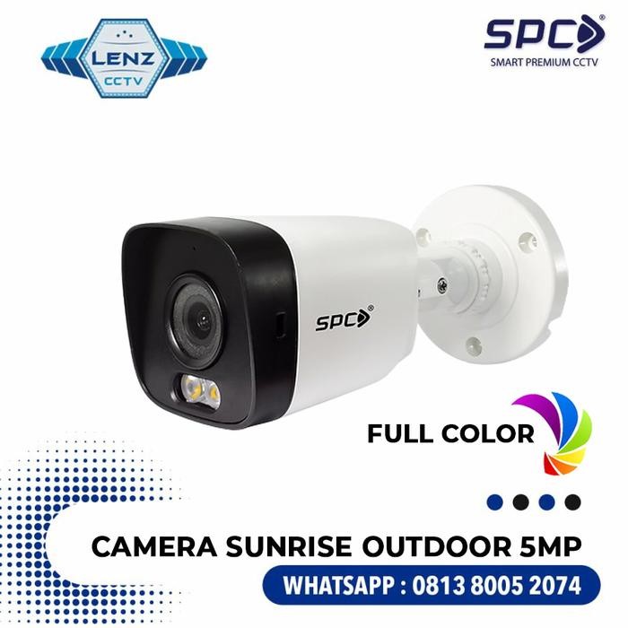 Klik- Spc Sunrise Outdoor Fullcolor 5 Mp / Cctv Camera Colorvu