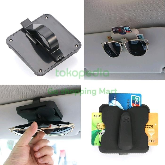 Baru.. (Cod) Tempat Kartu E Toll Tiket Kartu Parkir E-Toll Card Holder Mobil