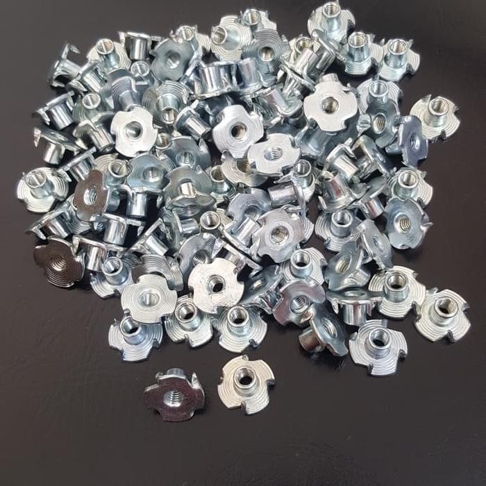 PREMIUM Mur cakar M3 blind nut T nut 3mm 1pcs