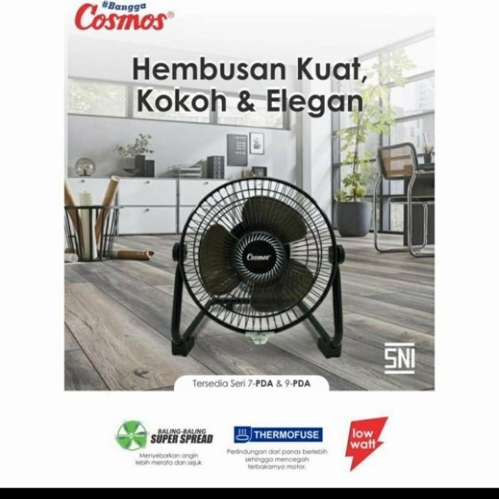 Kipas Angin Duduk Besi 9" / Kipas Meja 9 Inch- Cosmos 9 Pda Promo