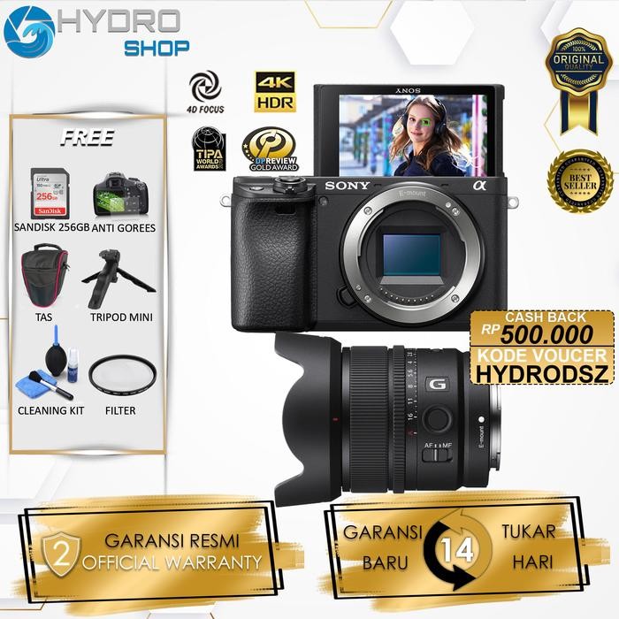 Cam- Sony A6400 Kit 16-50Mm / Sony A6400 Body / Sony Alpha A6400 / Sony Alpha A6400 Kit
