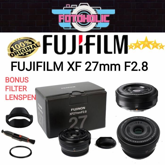 Lenz- Lensa Fujinon Xf 27Mm F2.8/Fuji 27Mm /Fujifilm Xf 27 Mm F2.8