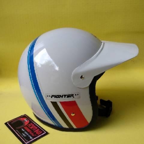 Helm Trail Jadil Honda Win Fighter Klasik Retro Classic Astrea Federal