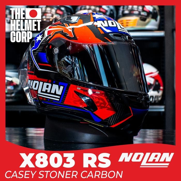 NOLAN X803RS ULTRA CARBON C. STONER WORLD CHAMPION 10TH ANNIVERSARY FULL FACE