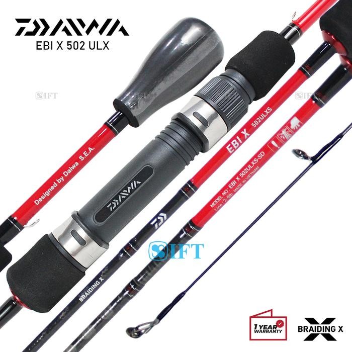 joran daiwa ebi x 150cm 165cm ulxs ultra light casting udang resmi ift [kuat dan awet]
