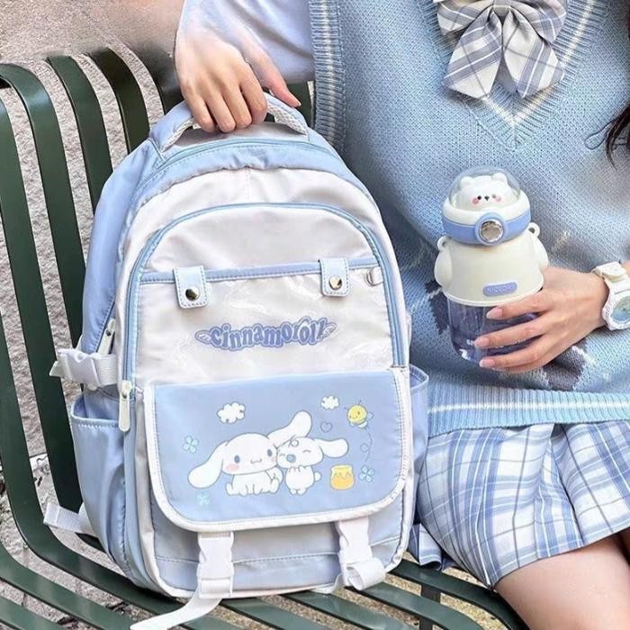 Tas Sekolah Import Cinnamoroll / Tas Import Sanrio / Ransel Cinnamoroll / Tas Sekolah Cinnamoroll /
