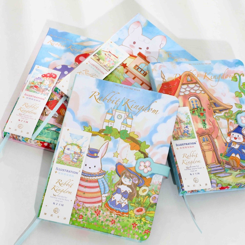 

Diary / Notebook RABBIT KINGDOM / Agenda Lucu