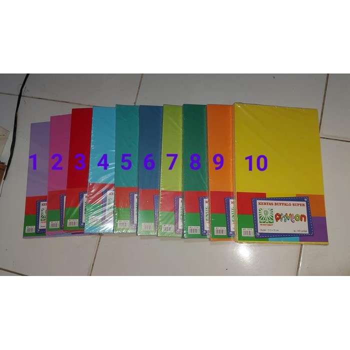 

Kertas buffalo F4 - 100 lembar