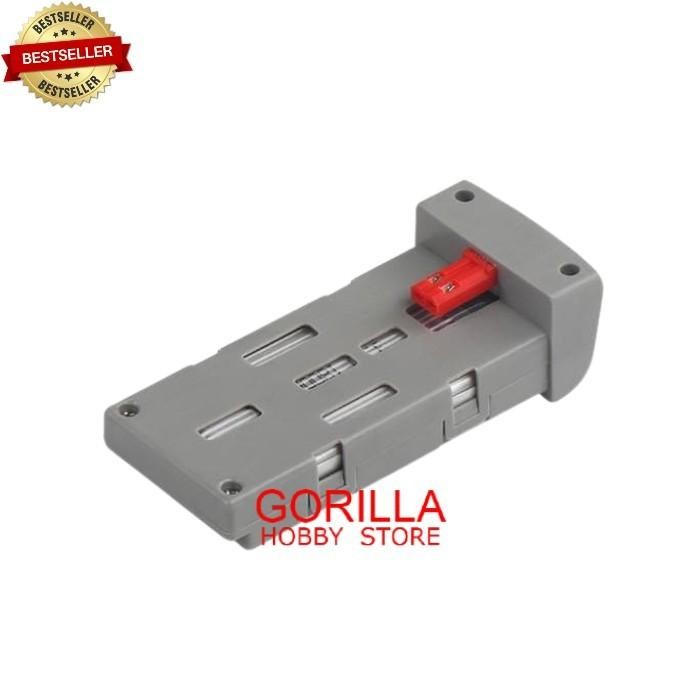 Clixsy- Baterai Drone K101 Max Lipo 3.7V 1800Mah