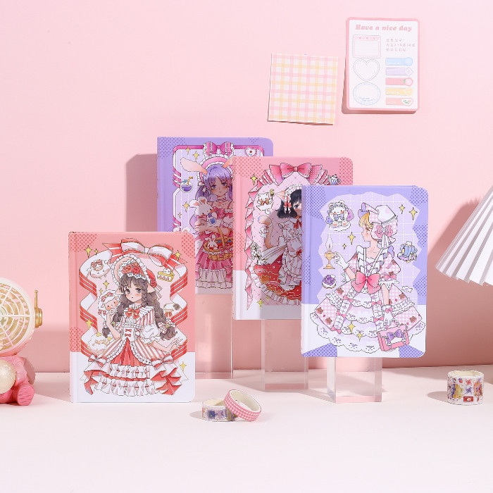 

Paket Jurnal Set 7in1 Buku Diary Washi + Lampu Gift Set Notebook 1957