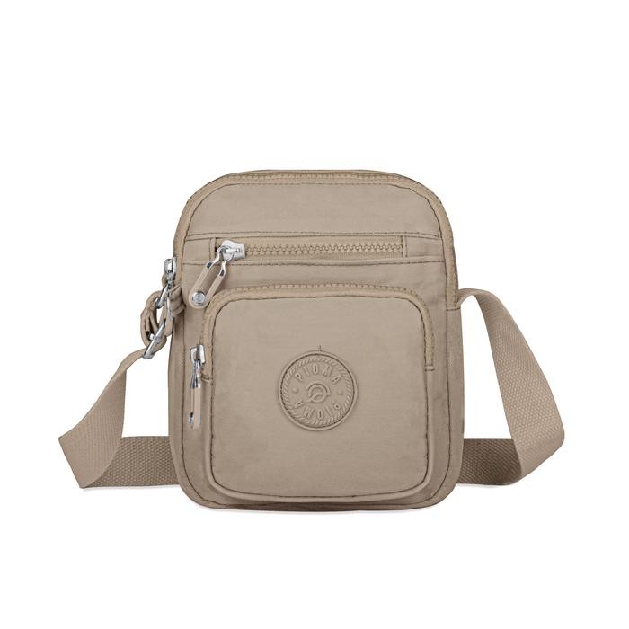 tas selempang wanita / tas olive tas nylon waterproof / pioma olive [mutu terbaik]