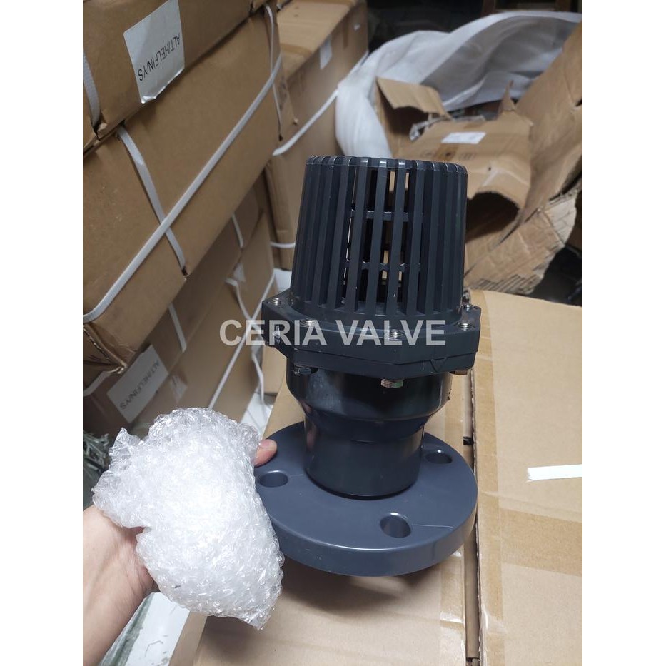 Foot Valve PVC 2.1/2'' Inchi Model Flange / PVC Foot Valve 2,5'' Inchi Flange Kode 12