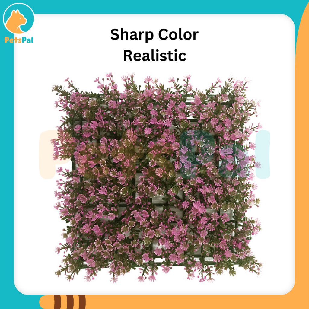 Rumput Lantai Lanskap Akuarium Paving Rumput Plastik rium Floor Paving Landscape 25x25cm