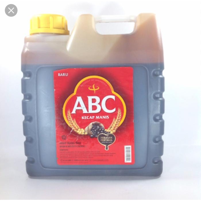 

terbaru !!! kecap manis abc 6kg ready