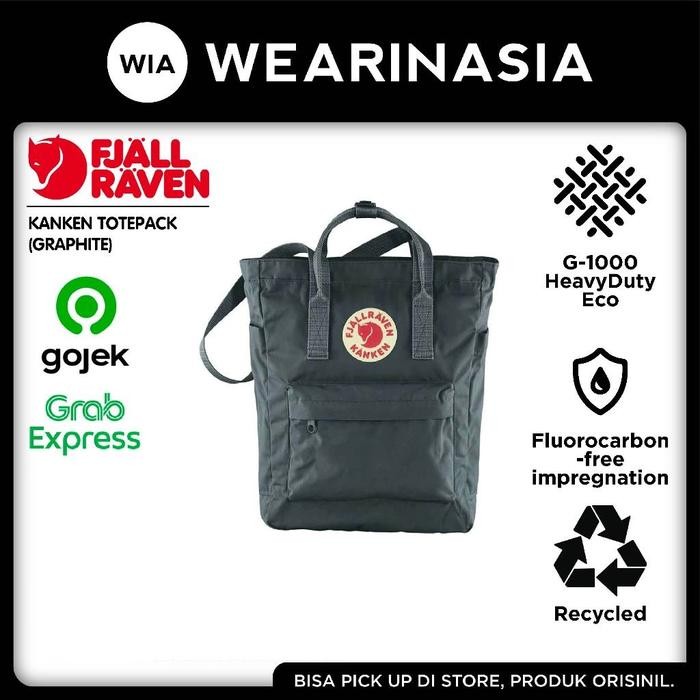 Fjallraven Kanken Totepack Tas Ransel - Laptop Unisex Original
