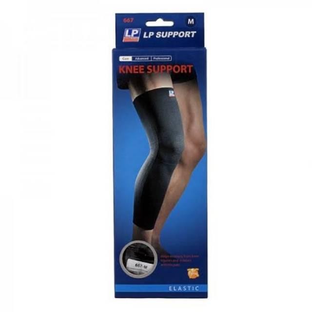 Populer Knee Lp Support Panjang Original Deker Lutut Engkel 667 Long