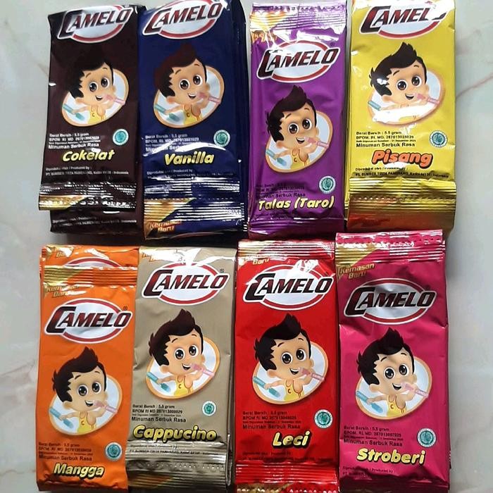 

24 RENCENG ES CAMELO ISI 240 PCS / 1 PACK CAMELO ISI 240 PCS ES SUSU BANTAL CREAM ICE MANIS KRIM
