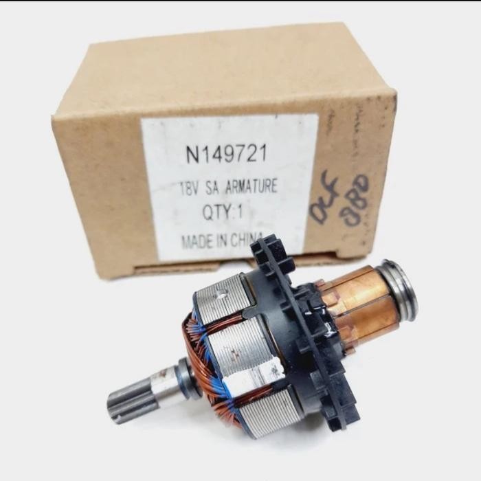 Armature Rotor Angker DC Motor Mesin Bor Cordless Impact Wrench DCF880M2 DEWALT DCF880 20V 1/2" DCF