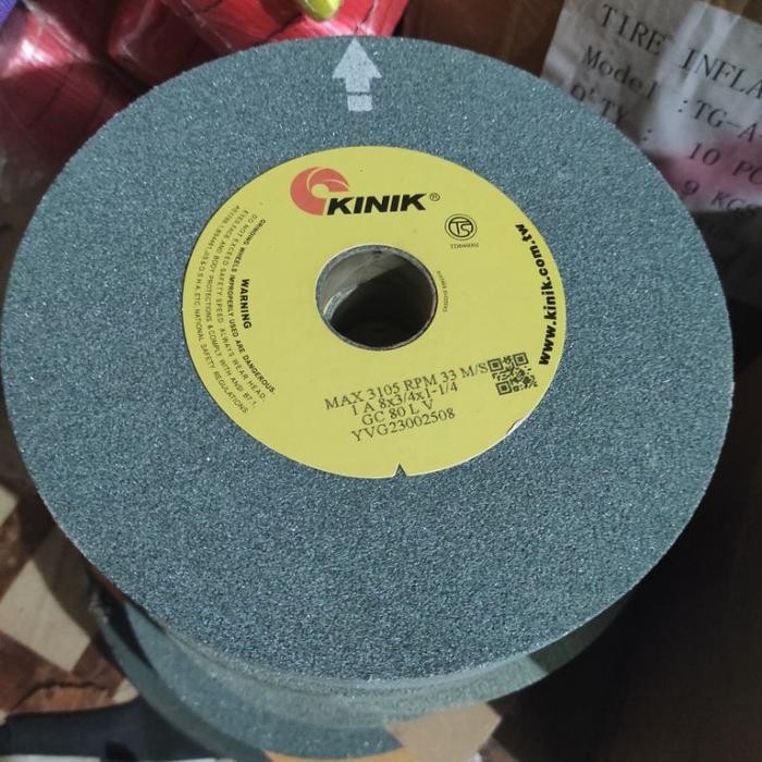Batu Gerinda Duduk 8 inch KINIK Grinding Whell 8 3/4 1-1/4