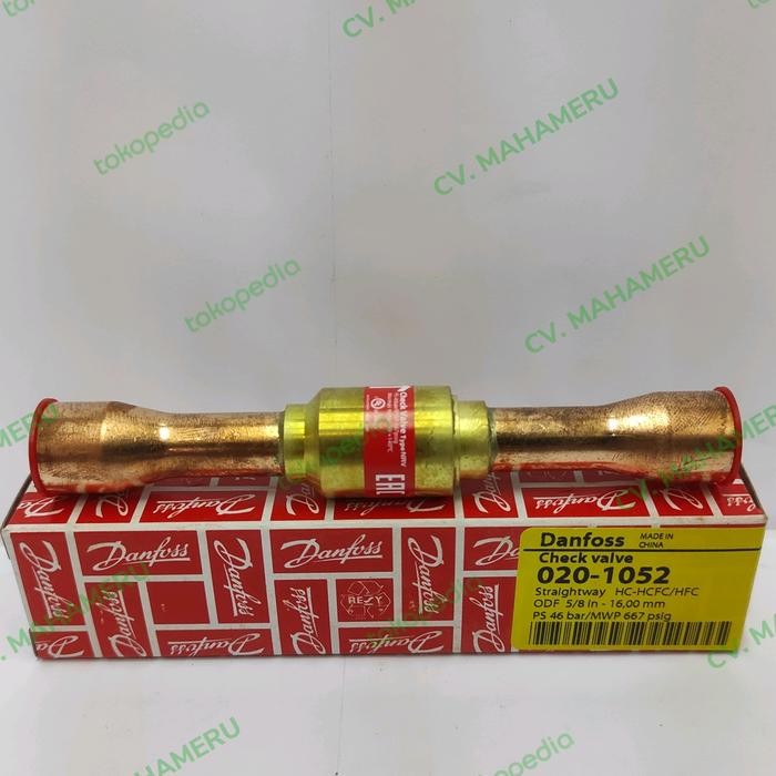 Check Valve 5/8 NRV 12s Danfoss Kode 1391