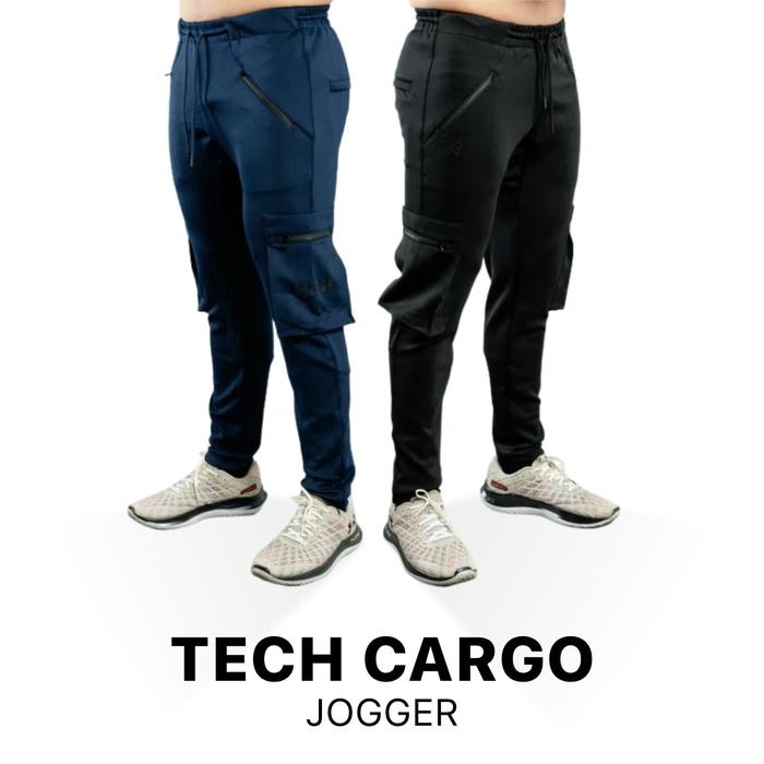 Bolden- Atalon Tech Cargo Jogger - Celana Cargo Jogger Pants Training Gym Pria